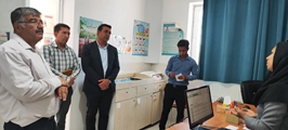 بازدید از مرکز خدمات جامع سلامت و خانه‌های بهداشت علی‌آباد و کوهنجان